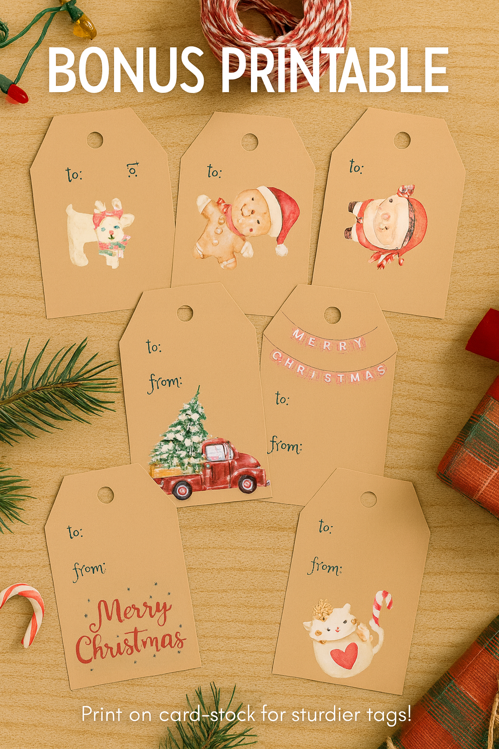 Christmas Planner Bundle: Holiday Budget, Meal, Gift Tracker (Printable PDF & Digital Fillable)