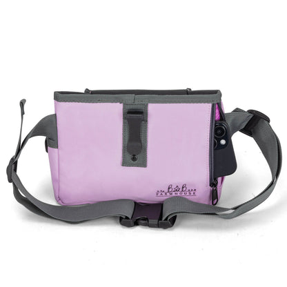 Custom Designed Dog Treat Pouch - Features Magnetic Closure, Adjustable Belt, Large Capacity with Multiple Ways to Wear