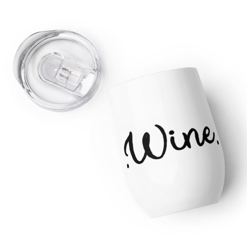 Wine Tumbler - Insulated Travel Wine Tumbler by B&B Farmhouse