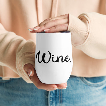 Wine Tumbler - Insulated Travel Wine Tumbler by B&B Farmhouse